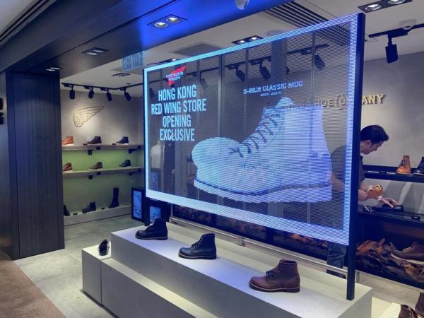 SMD P3.91 Transparent LED Screen 1000x500mm for Advertising