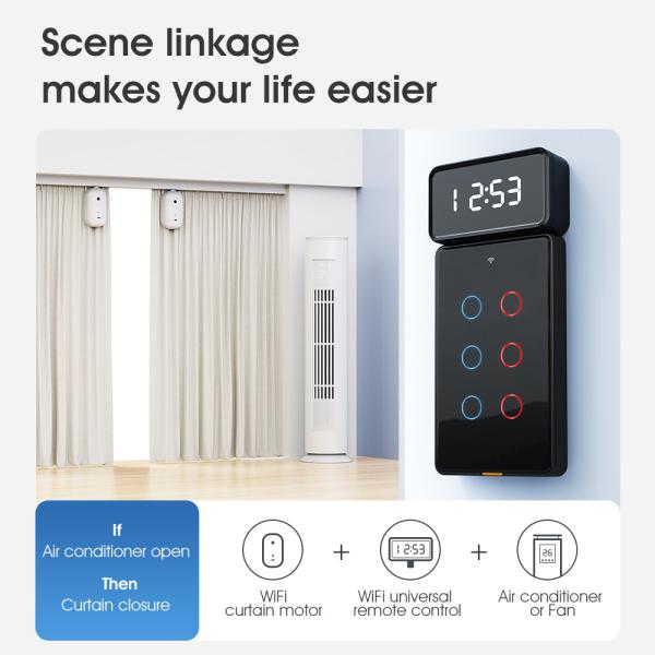 WiFi IR RF433 Universal Remote Control for Air Conditioning TV and More with Voice Control Alexa Google and Tuya Smart Home Integration