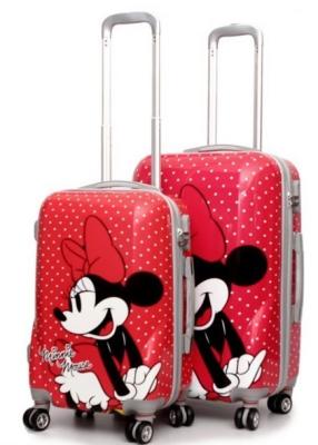 ABS PC travel trolley luggage bag from China baigou factory
