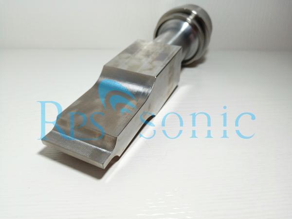 Titanium Ultrasonic Booster With Horn For Rinco C20 Ultrasonic Welding Connect