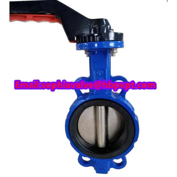 JIS 5K 10K cast iron butterfly valve made in China