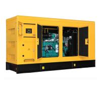 ATS diesel de la central eléctrica del generador de Cummins de la prueba de los sonidos 125kva 100kw que es paralelo al sistema