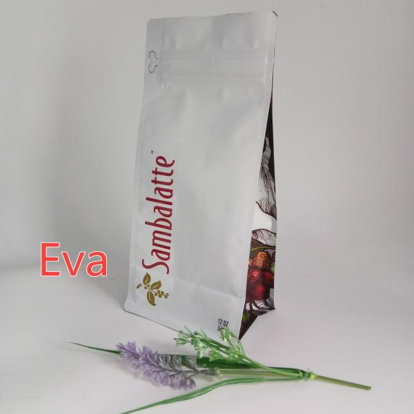 FDA Approved Tea Bags Packaging , Clear Stand Up Bags With Spout Tap