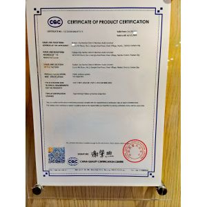 Foshan Subole Electronic Technology Co., Ltd. Certifications