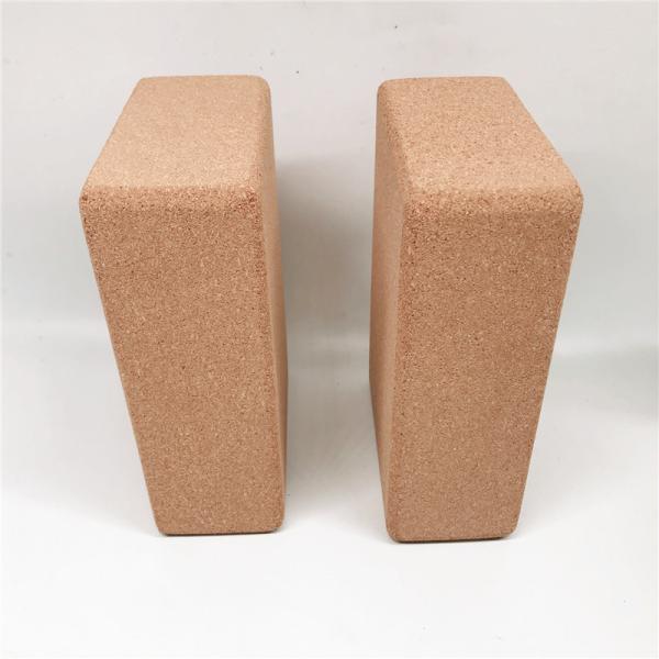 4 equilíbrio da flexibilidade da força de X6  X9” Eco Cork Yoga Block Brick Improve