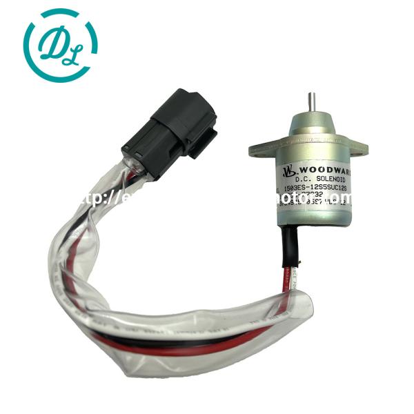 YANMAR 4TNV94 Solenoide de parada 12V OEM 119233-77932 1503ES-12S5SUC12S