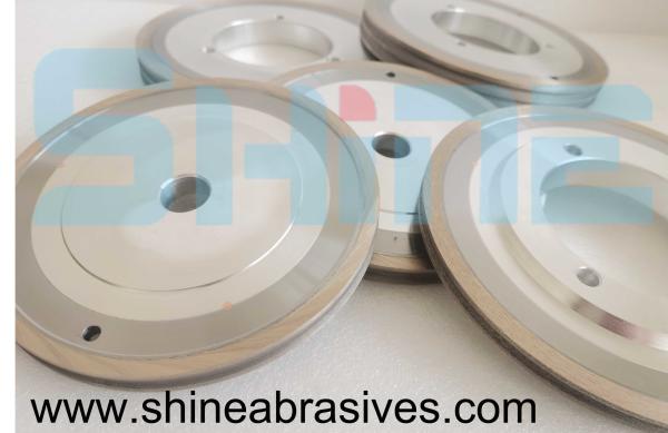 Diamante contínuo 150 mm Grinding rough Wheel Bowl Shape em máquina de borda de vidro