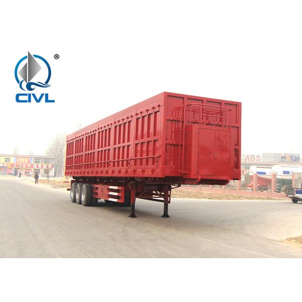 CIVL Van Type Semi Trailer Trucks 40 Ton Payload Semi Van Box Trailer