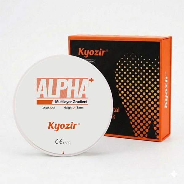 Dental Multilayer Zirconia Block 42%-49% Translucency for Lab Milling Disc