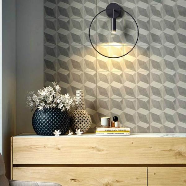Nordic Simple Circular Wall Lamp Creative Protection Restaurant Revolta Wall Sconce(WH-OR-208)
