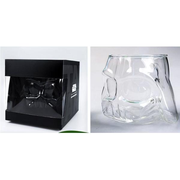 3D Star Wars Jedi Knights High Boron Glass Black Knights Beer Cup STARWARS Student Personality Cup