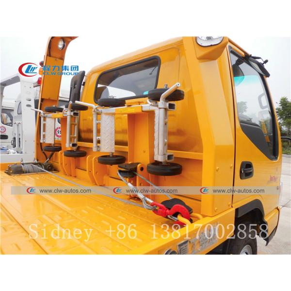 Эвакуатор JAC 4X2 планшетный с телом стали углерода Q235A