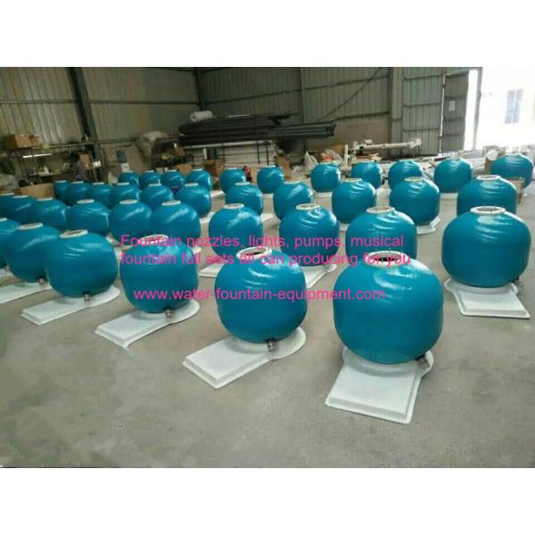 28 Inch Fiberglass Swimming Pool Sand Filters With Pump Set Filtration System White Base