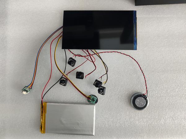 módulo video de 5Inch LCD para o certificado video da definição ROHS da exposição 800×480 do folheto