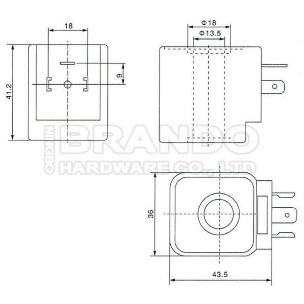 BFEC Pulse Jet Solenoid Valve Armature Plunge Tube With Iron Core