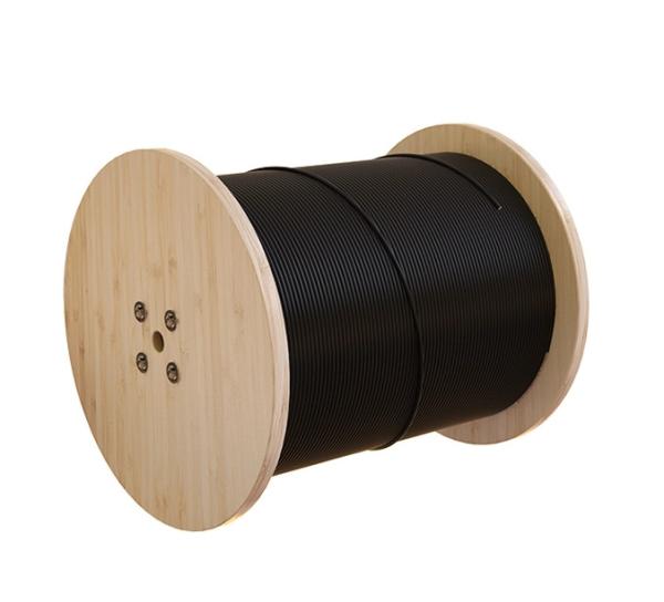 Outdoor Fiber Optic Cable GYFXTY Type With 2 Parallel Frp Uni-tube 4F 6F 12F Span