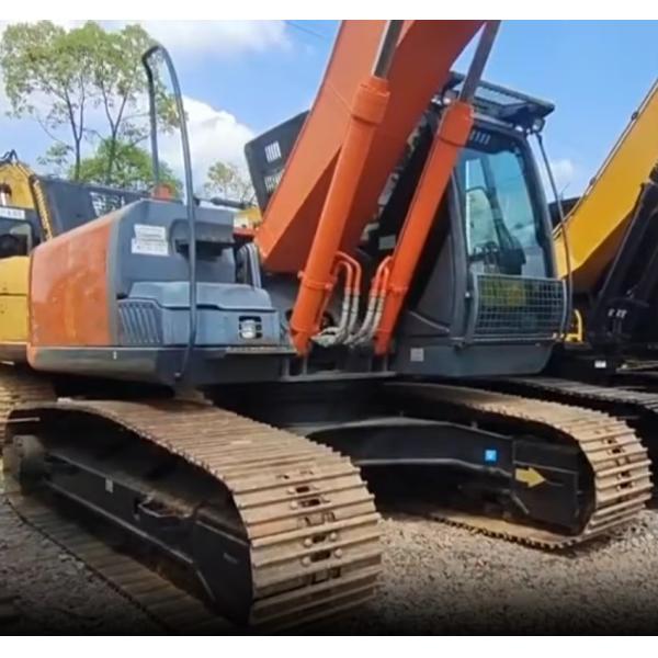 Excavatrice Hitachi 200 d'occasion hydraulique robuste de 20 tonnes pour tous terrains