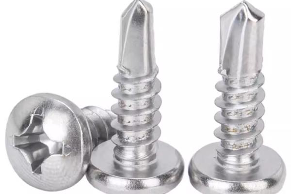 1/4 5/16 ASTM A193 A194 Round head slotted Self Tapping metal Screws SUS304 SUS316 A2-70 A4