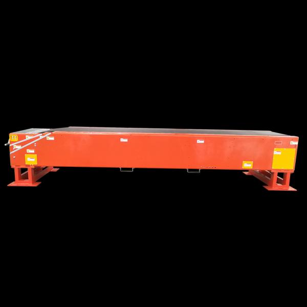 Transporte de cinta telescópica móvil 600-800 mm de ancho para carga de contenedores