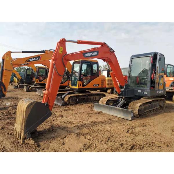 Yangma 4TNV94L Engine DH60-7 Doosan Crawler Excavator