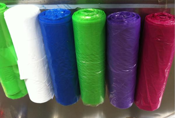Single Use Colorful Plastic Disposable Aprons Anti - Oil ISO And CE Standards