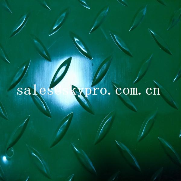 Почерните половой коврик пвк крена фильма винила выскальзывания ПВК листа пластмассы 2мм/3мм анти- точный ребристый