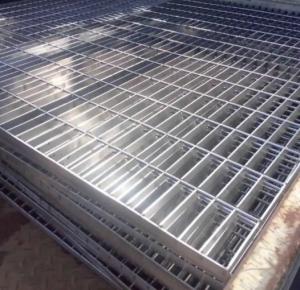 Metal Stainless Steel Grating 30mm Bearing Bar Pitch