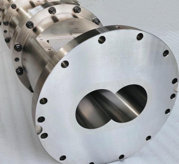 Stainless Steel Food Barrels For Twin Screw Extruder in Petrochemical Industry