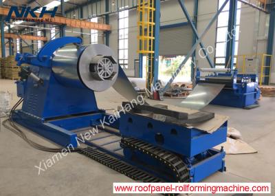 Equipamento auxiliar econômico 10 toneladas de largura hidráulica da bobina de Decoiler 1250mm