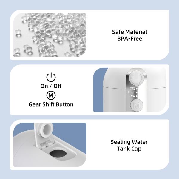 2025 2000mah Electric Peri Bottle Shattaf Shower Toilet Spray Bottle Sprayer Portable Water Bidet