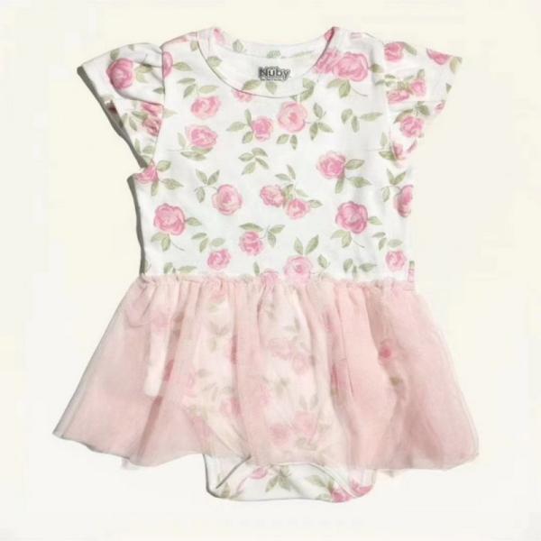 100% Cotton Children's Summer Clothes Baby Girls Romper 3-18M size