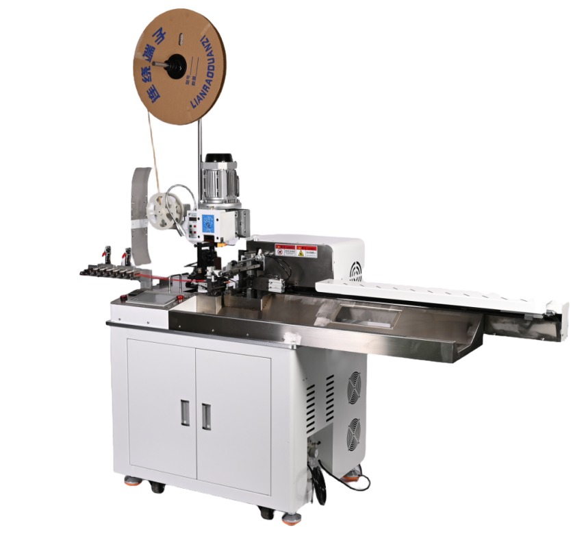 Factory Supply Double Ends Automatic Swing-Arm Type Five-Wire Terminal Crimping and Tinning Machine One-stop Service