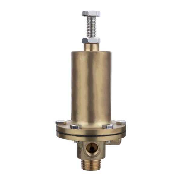 BSP Thread 1/2 Inch Square Cover Direct Acting Brass Pressure Reducing Valve