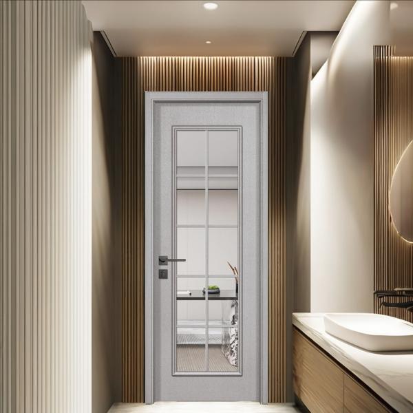 Modern 35/45mm Thickness WPC Hollow Door with 600mm Width and 200,000 Sets Annual Production