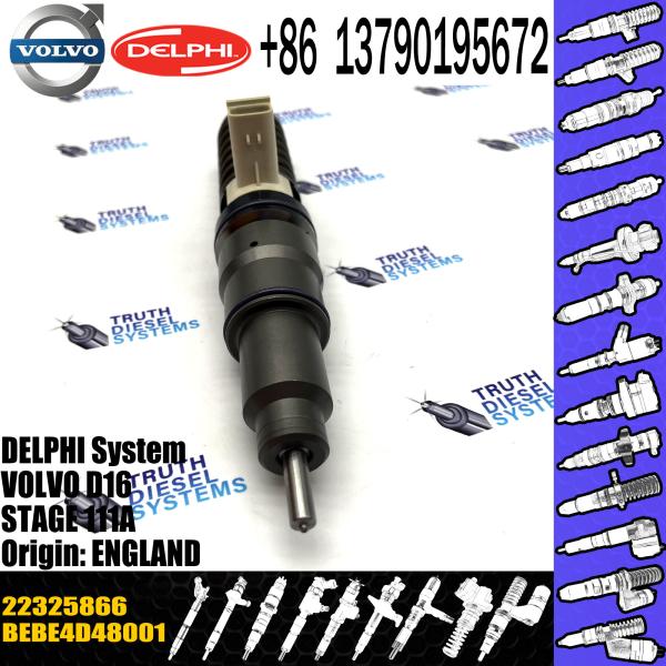 High Quality Diesel Fuel Injector 22325866 BEBE4D48001 For VOL PENTA MD STAGE II
