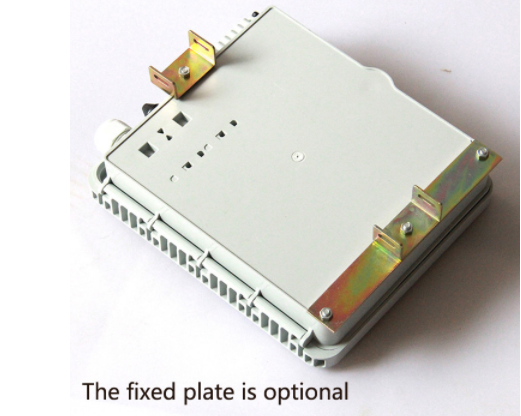 16 Core Fiber Optic Distribution Box Euipped With Pigtails And Adapters