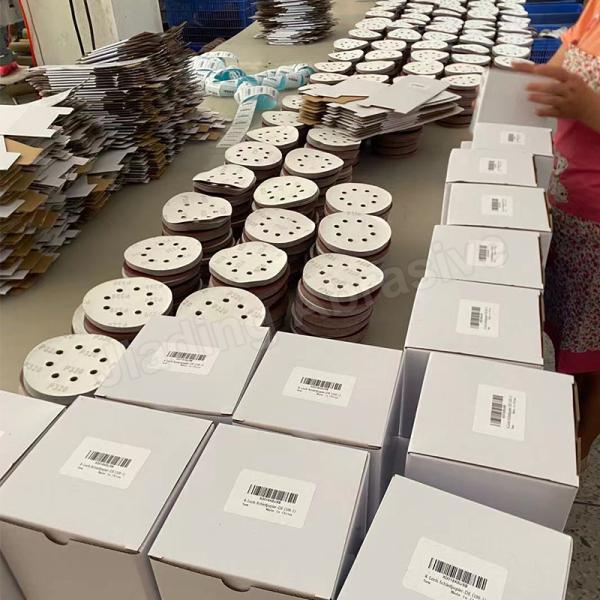 Hook and Loop Backing Resin Bond Sanding Paper Roll for Automotive Surface Finishing