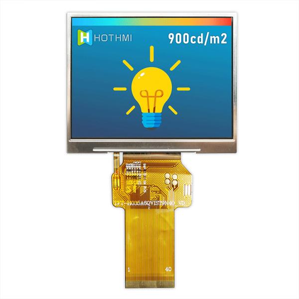Модули дисплея солнечного света читаемые TFT LCD интерфейс TFT-H035A6QVIST9N40 RGB 3,5 дюймов