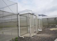 Systèmes de serre hydroponiques résistants à la pluie avec support galvanisé