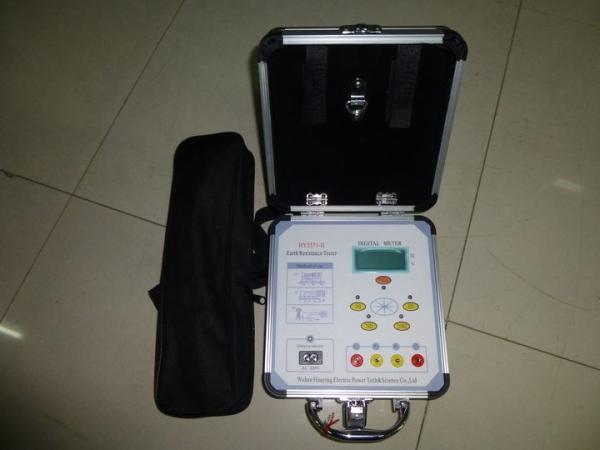 Portable Digital Ground Resistance Meter Measuring Earth Resistance / Soil Resistivity