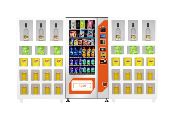 CE Certificate Non Refrigerated Locker Vending Machines For Beauty Product