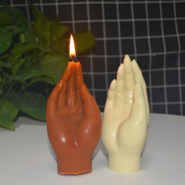 Форма пальца прессформы свечи силикона качества еды изготовленная на заказ для делать свечей