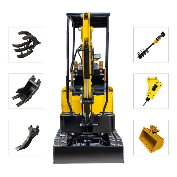 HT12 1.2 Ton Mini Excavator with Kubota Engine 10.2KW