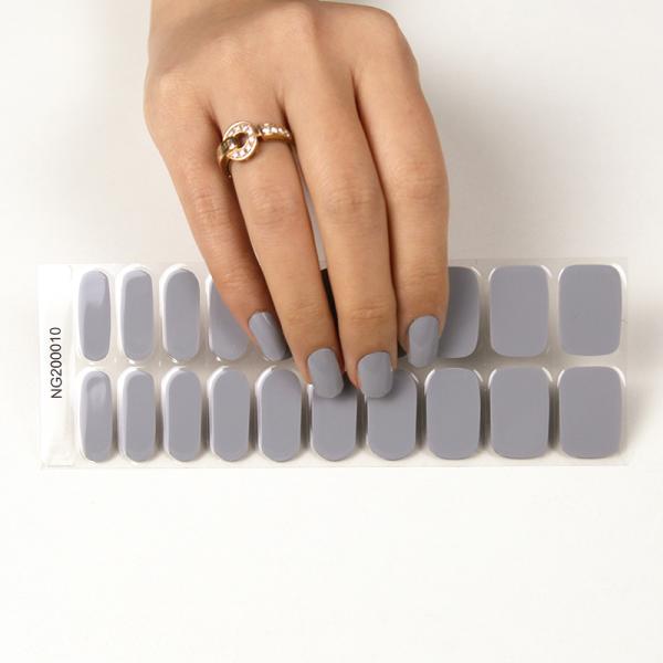 New design gel nail wraps New design Gel nail stickers with UV lamp