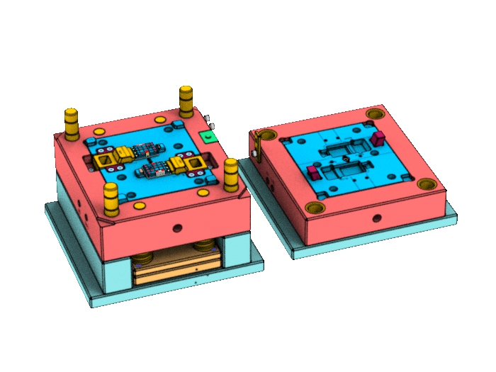 OEM / ODM: Cold Runner Injection Molding & Transparent Medical Instrument Cover (1*2) No.23670