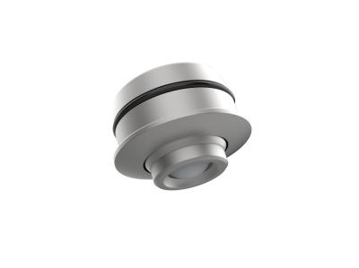 3535 Rétrécissement de perles lumineuses avec projecteur de mise au point rotatif Φ28*18.7mm Oxydé Galaxie Ash Radiateur d'aluminium d'avion 1.5M ligne
