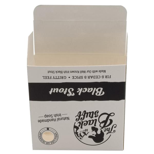Sustainable Packing Paper Box Eco Friendly Custom Bar Soap Boxes With Window
