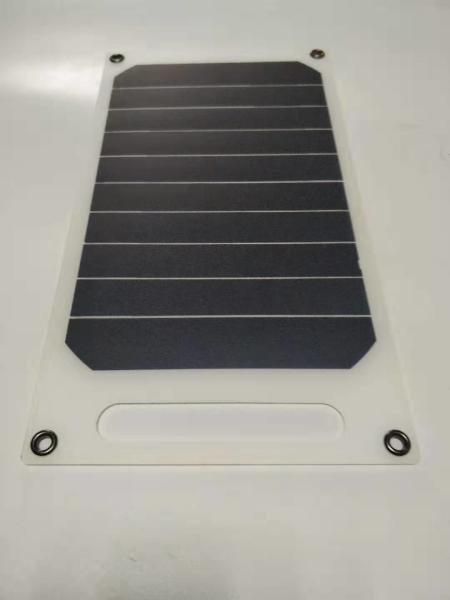 A Grade Sunpower Thin Flexible Solar Panels 5V 5W For Outdoor Traving / Camping