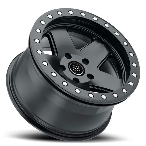 costumes 21 22 24 bordas offroad forjadas polegada do beadlock da roda de SUV do veículo do recolhimento para Jeep Wrangler