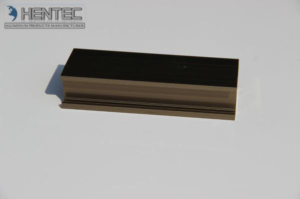 Light Bronze 6061  Aluminum   Profile Construction System , Aluminum Door Porifle
